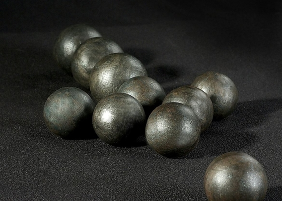 높은 경도 탄소 단조 강철 연삭 공 60mm 150mm 단조 연삭 강야