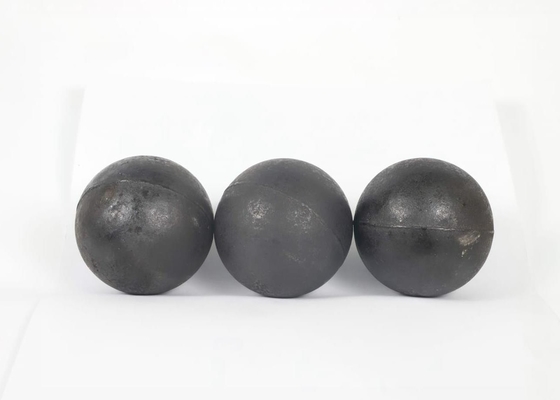 고 및 저 크롬 합금 주사철 공 깎기 매체 40mm 50mm 60mm 고 Cr 주사철 합금 깎기 공